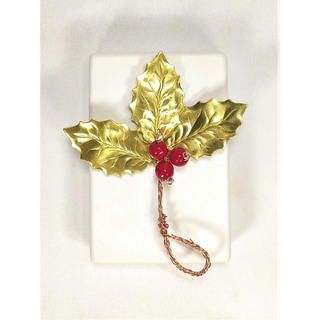 Desk Lucky Charm Mistletoe Bouquet  M12906 Bronze